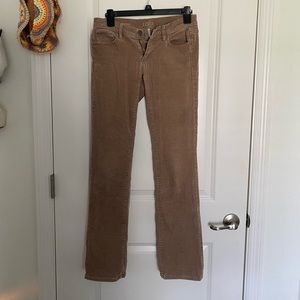 Loft low waisted brown jeans! My all time favorite pants, fit like a dream. 0/XS